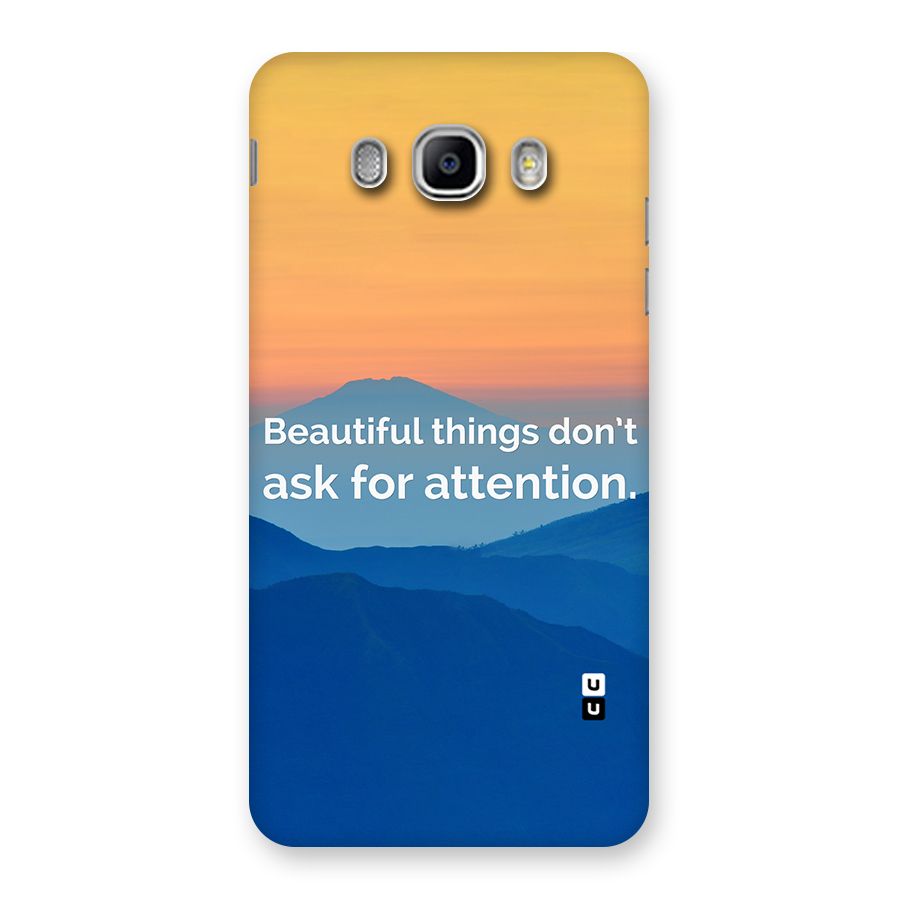 Beautiful Things Quote Back Case for Samsung Galaxy J5 2016