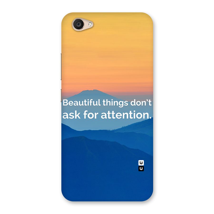 Beautiful Things Quote Back Case for Vivo V5 Plus