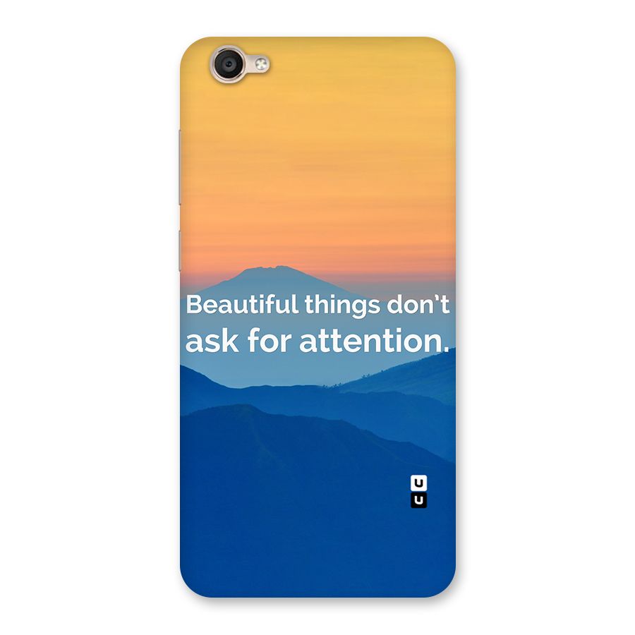 Beautiful Things Quote Back Case for Vivo Y55s