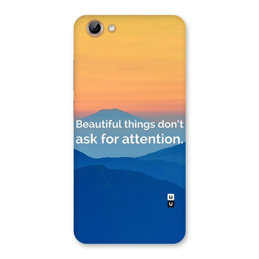 Beautiful Things Quote Back Case for Vivo Y71