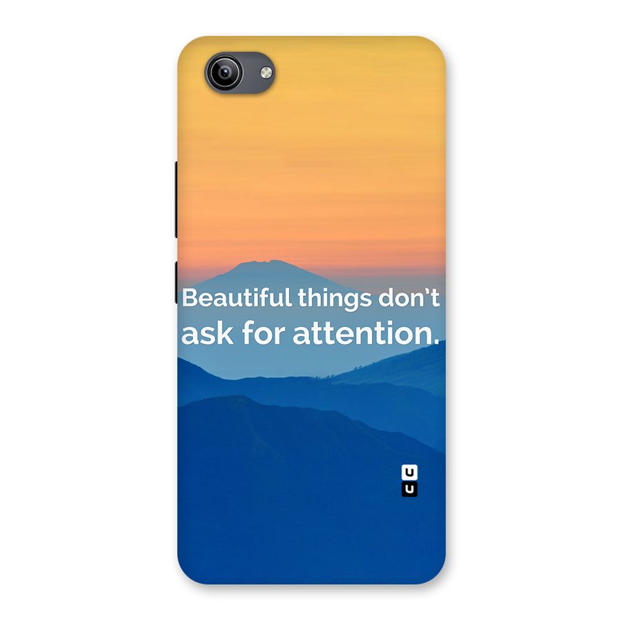 Beautiful Things Quote Back Case for Vivo Y81i