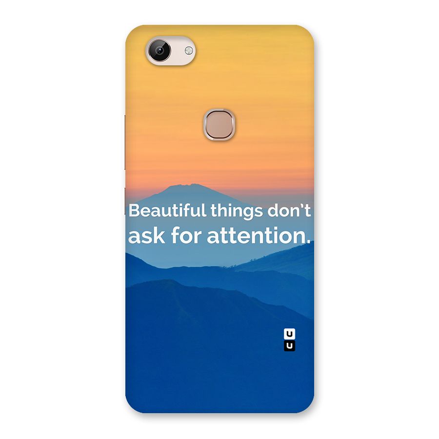Beautiful Things Quote Back Case for Vivo Y83