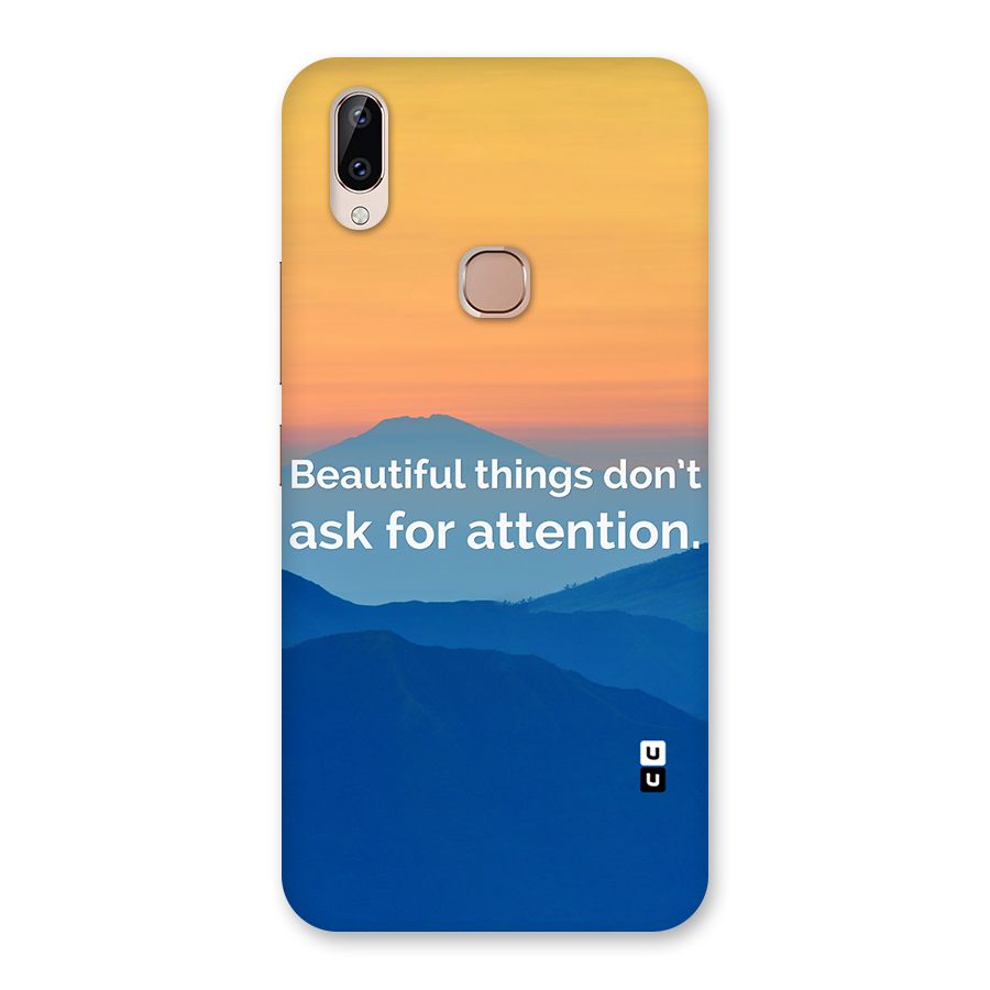 Beautiful Things Quote Back Case for Vivo Y83 Pro