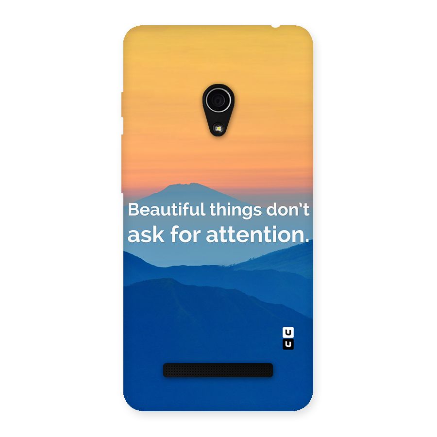 Beautiful Things Quote Back Case for Zenfone 5