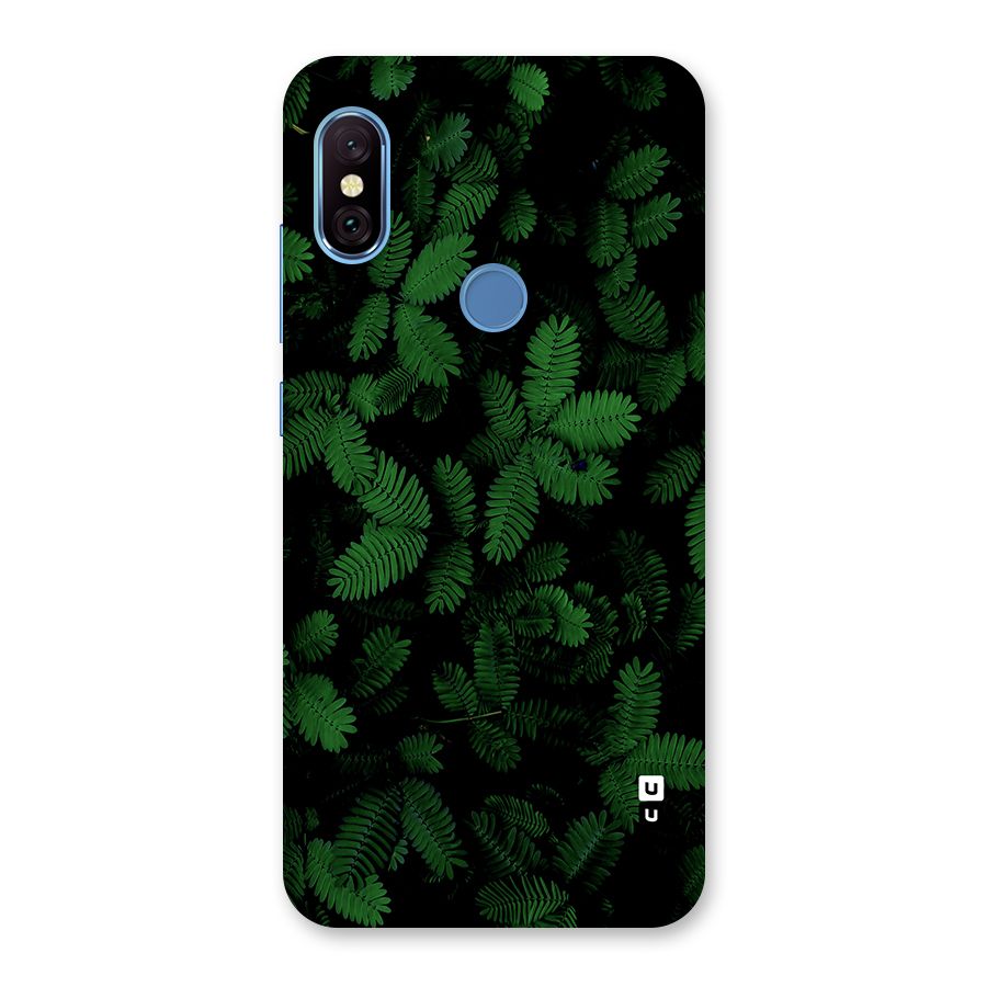 Beautiful Touch Me Not Back Case for Redmi Note 6 Pro