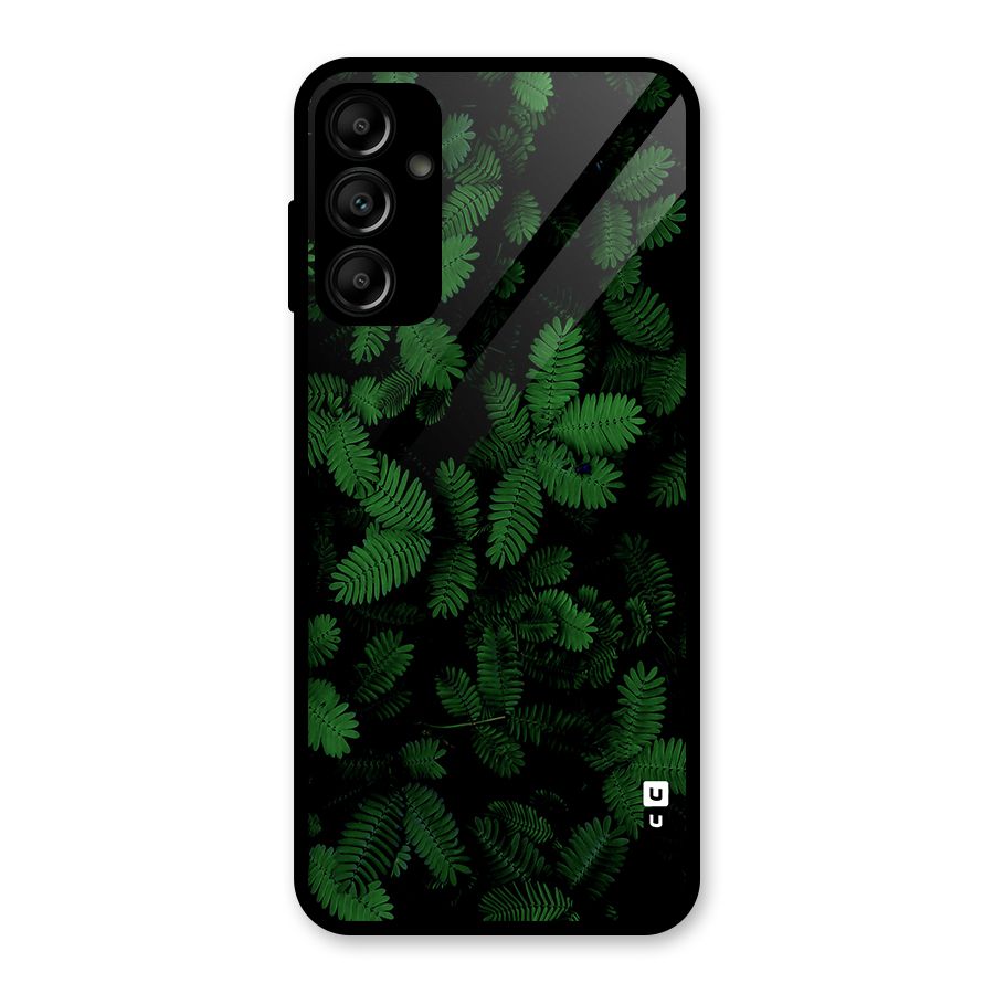 Beautiful Touch Me Not Glass Back Case for Galaxy A14 5G