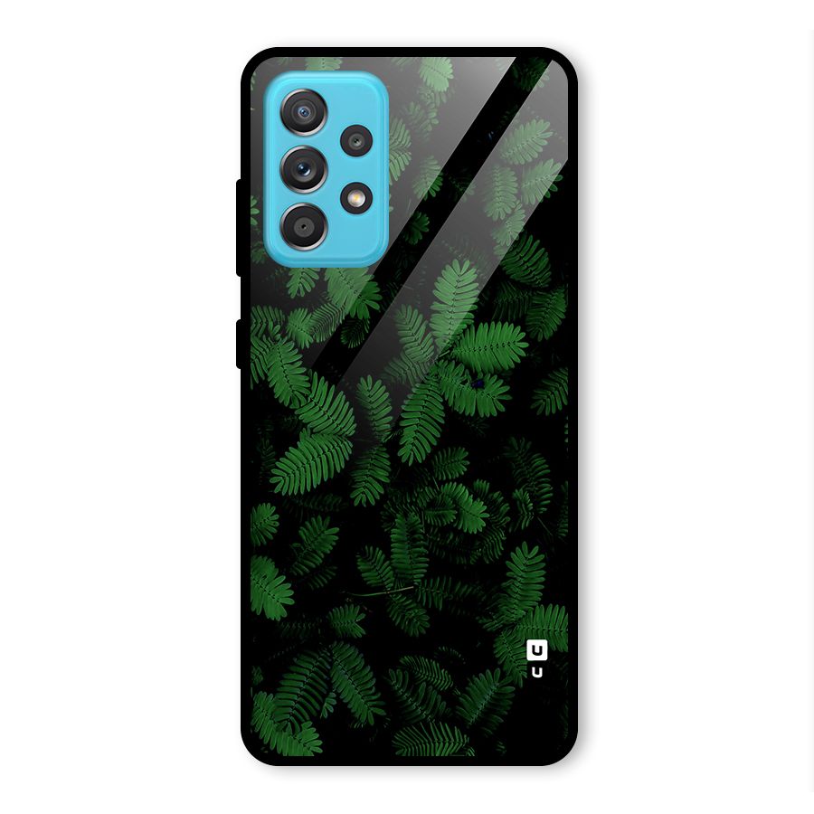 Beautiful Touch Me Not Glass Back Case for Galaxy A52s 5G