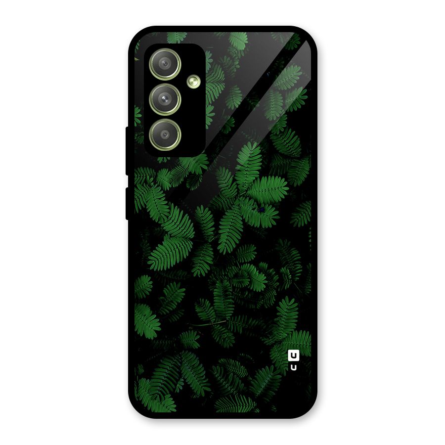 Beautiful Touch Me Not Glass Back Case for Galaxy A54