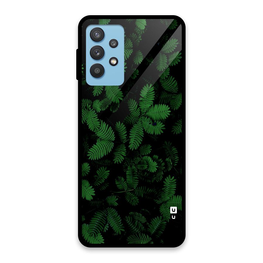 Beautiful Touch Me Not Glass Back Case for Galaxy M32 5G