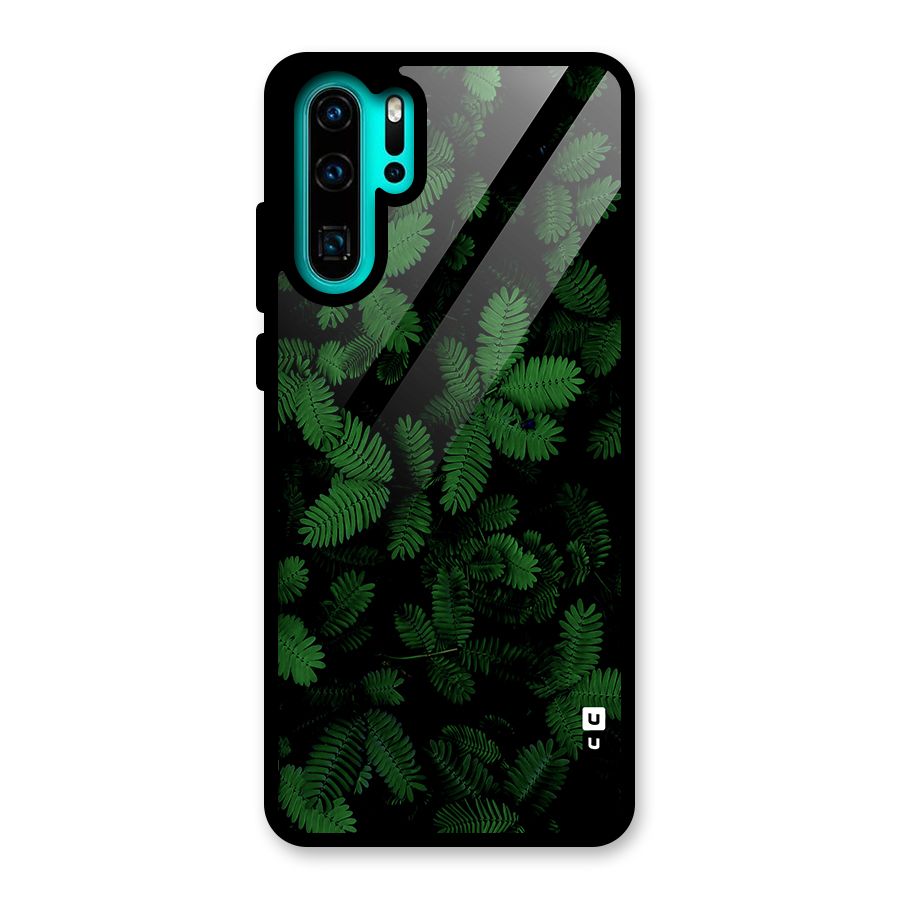 Beautiful Touch Me Not Glass Back Case for Huawei P30 Pro