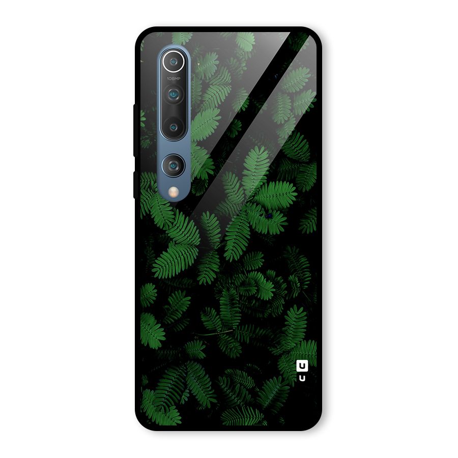 Beautiful Touch Me Not Glass Back Case for Mi 10