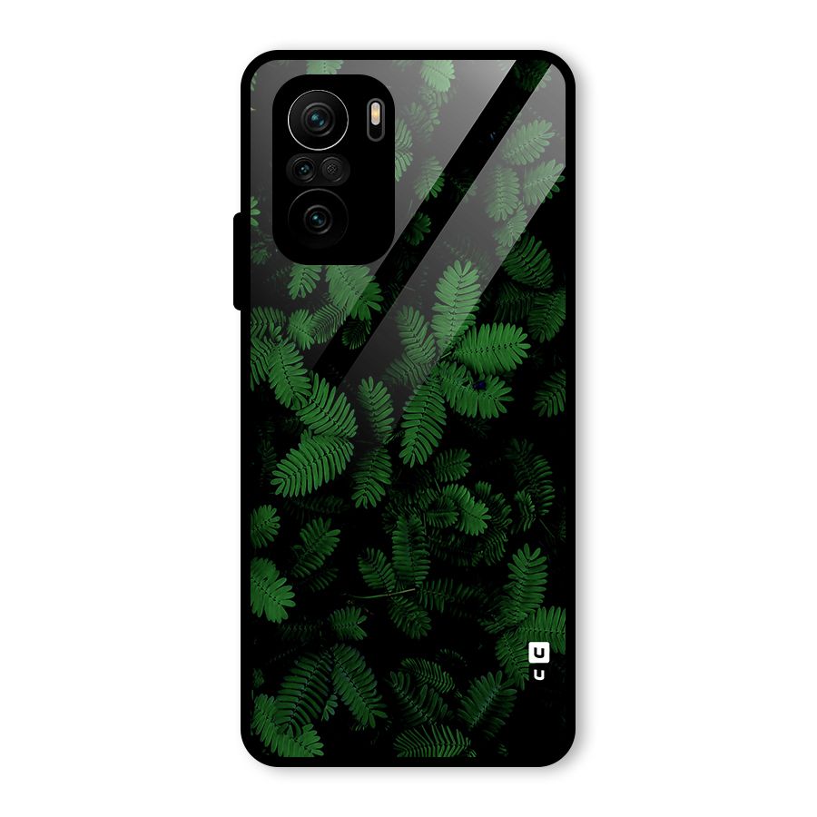 Beautiful Touch Me Not Glass Back Case for Mi 11X Pro