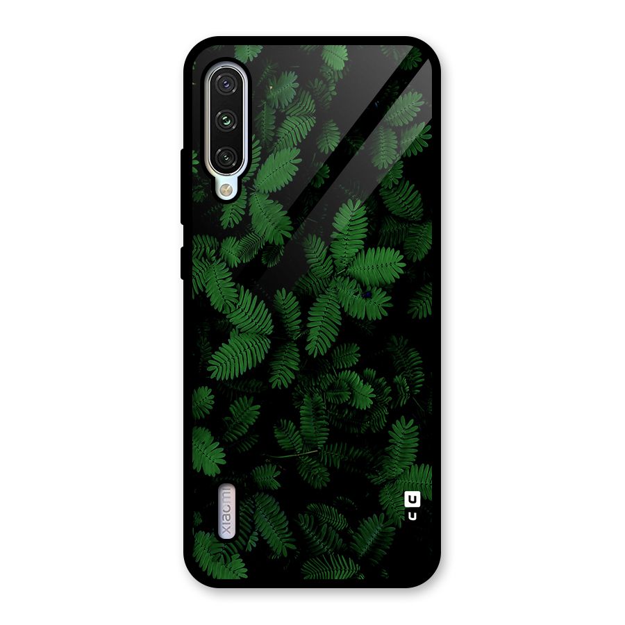 Beautiful Touch Me Not Glass Back Case for Mi A3