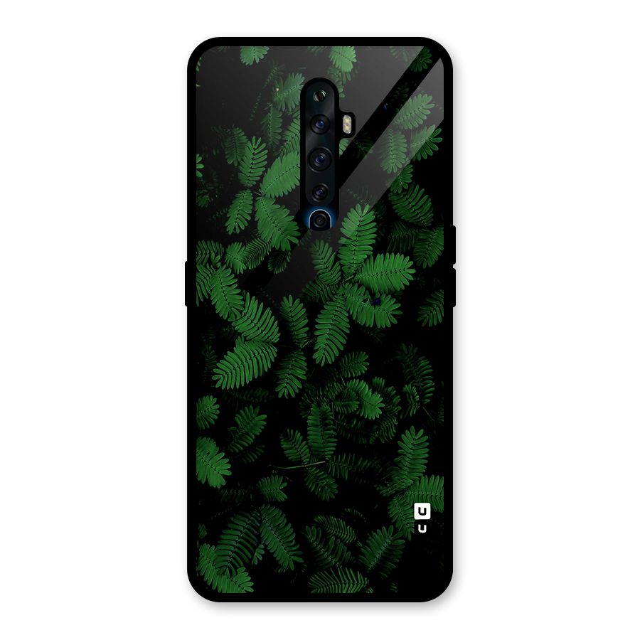 Beautiful Touch Me Not Glass Back Case for Oppo Reno2 F