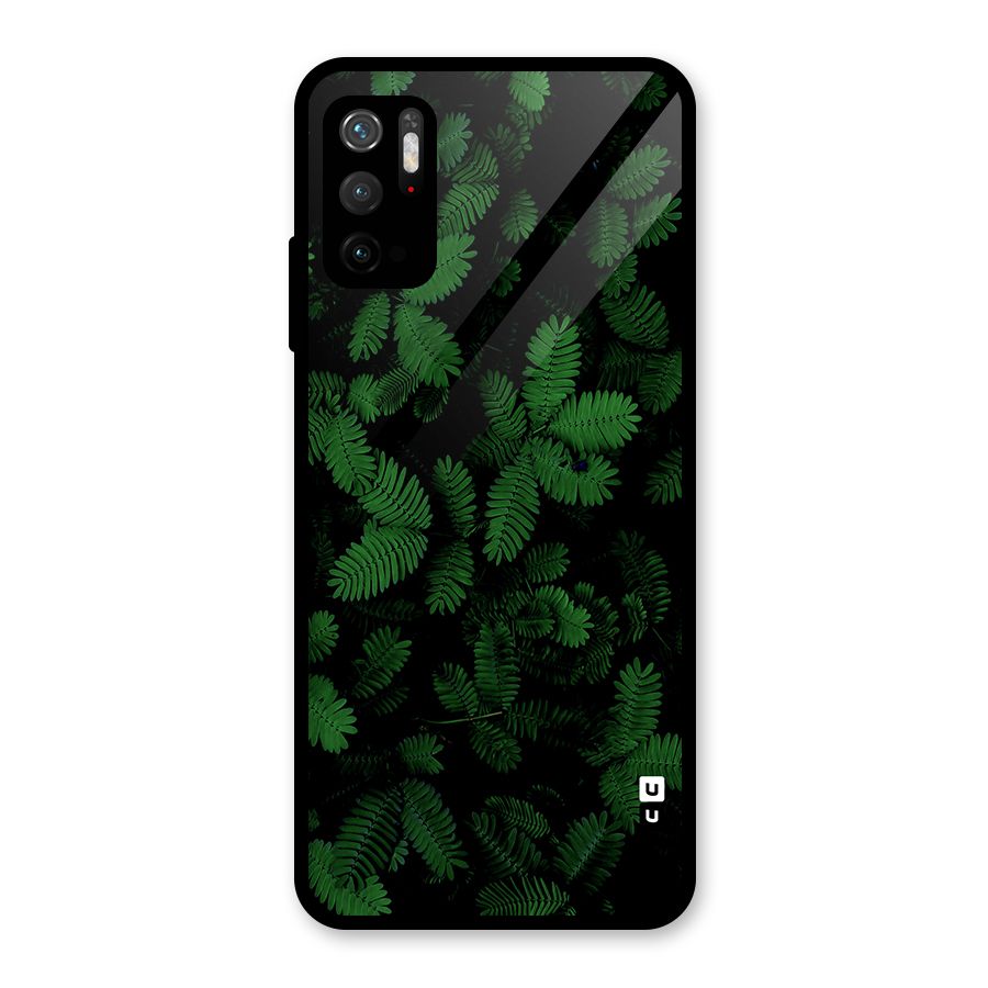 Beautiful Touch Me Not Glass Back Case for Poco M3 Pro 5G