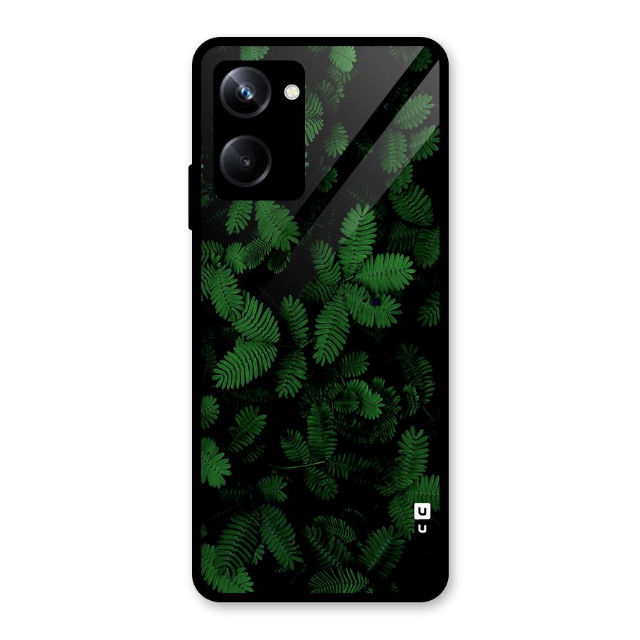 Beautiful Touch Me Not Glass Back Case for Realme 10 Pro