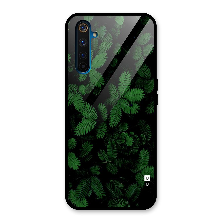 Beautiful Touch Me Not Glass Back Case for Realme 6 Pro