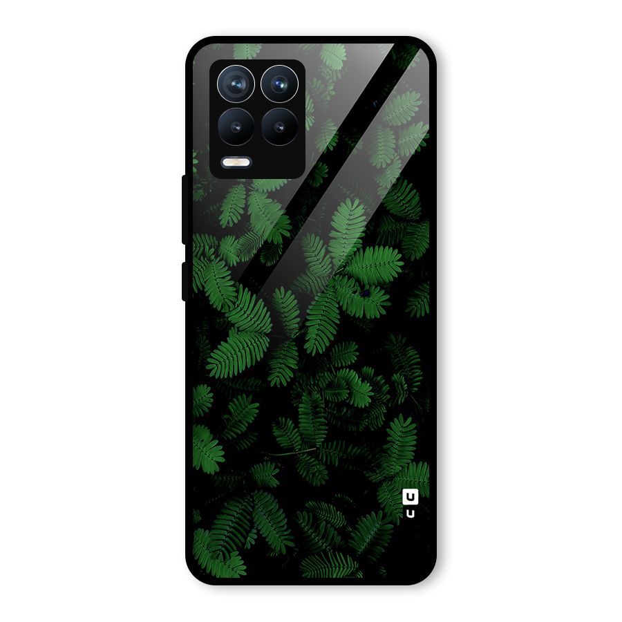 Beautiful Touch Me Not Glass Back Case for Realme 8 Pro