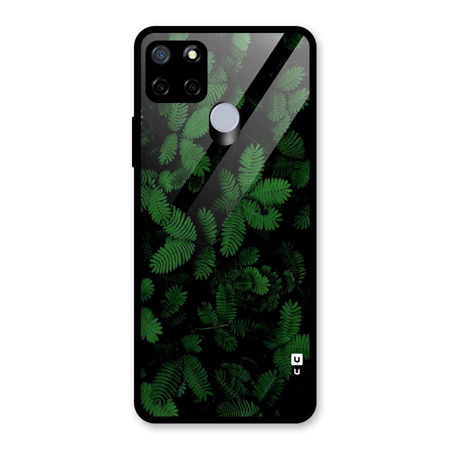 Beautiful Touch Me Not Glass Back Case for Realme C12