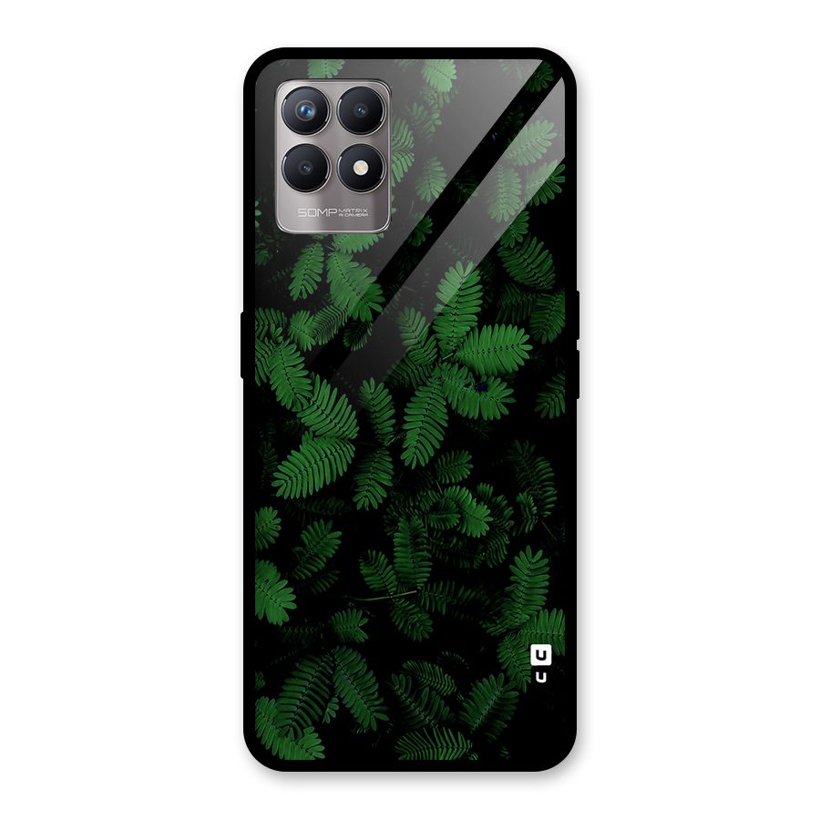 Beautiful Touch Me Not Glass Back Case for Realme Narzo 50