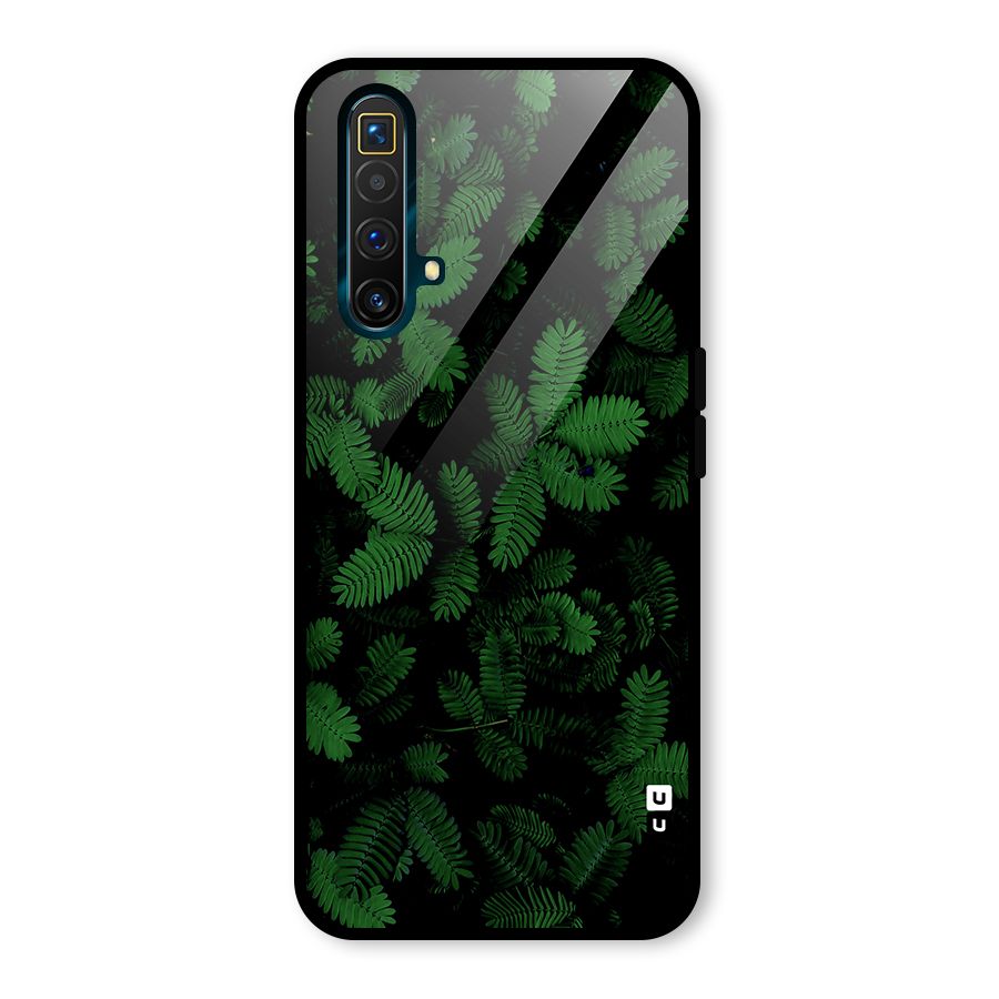 Beautiful Touch Me Not Glass Back Case for Realme X3