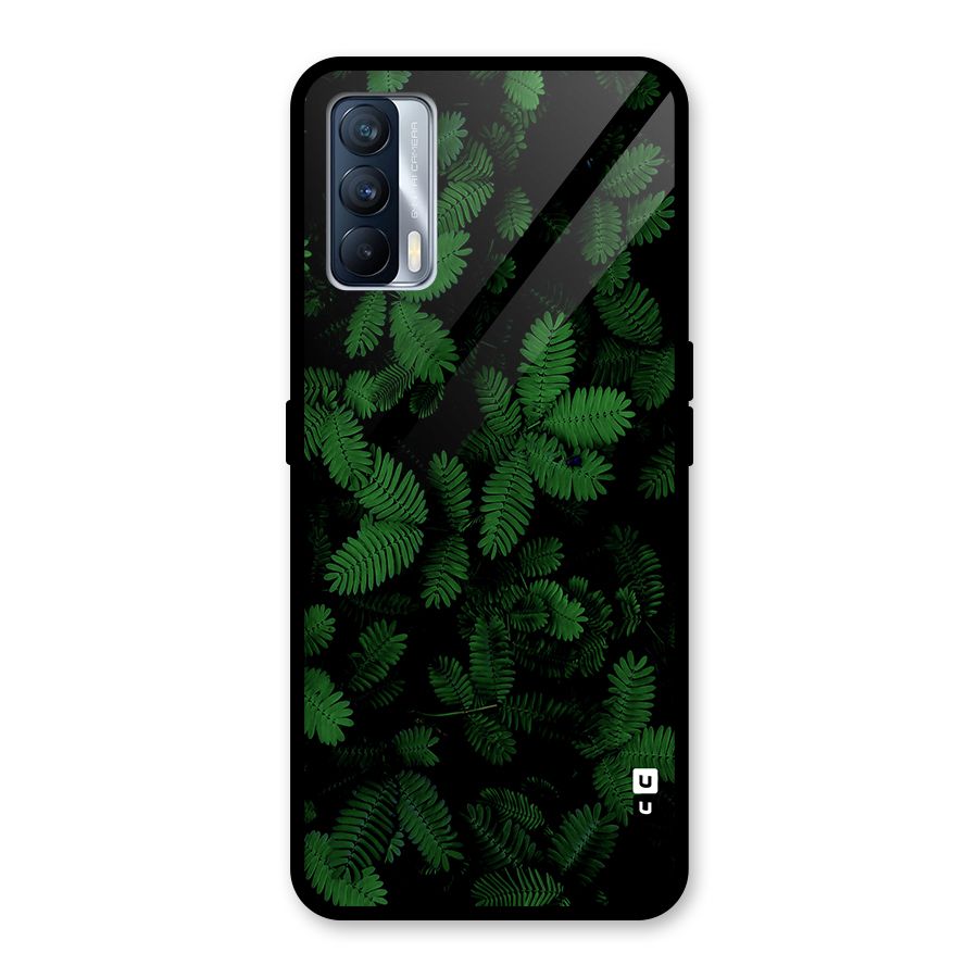 Beautiful Touch Me Not Glass Back Case for Realme X7