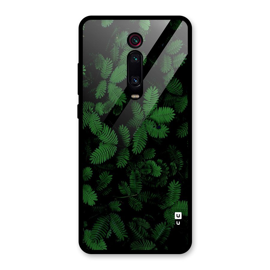 Beautiful Touch Me Not Glass Back Case for Redmi K20