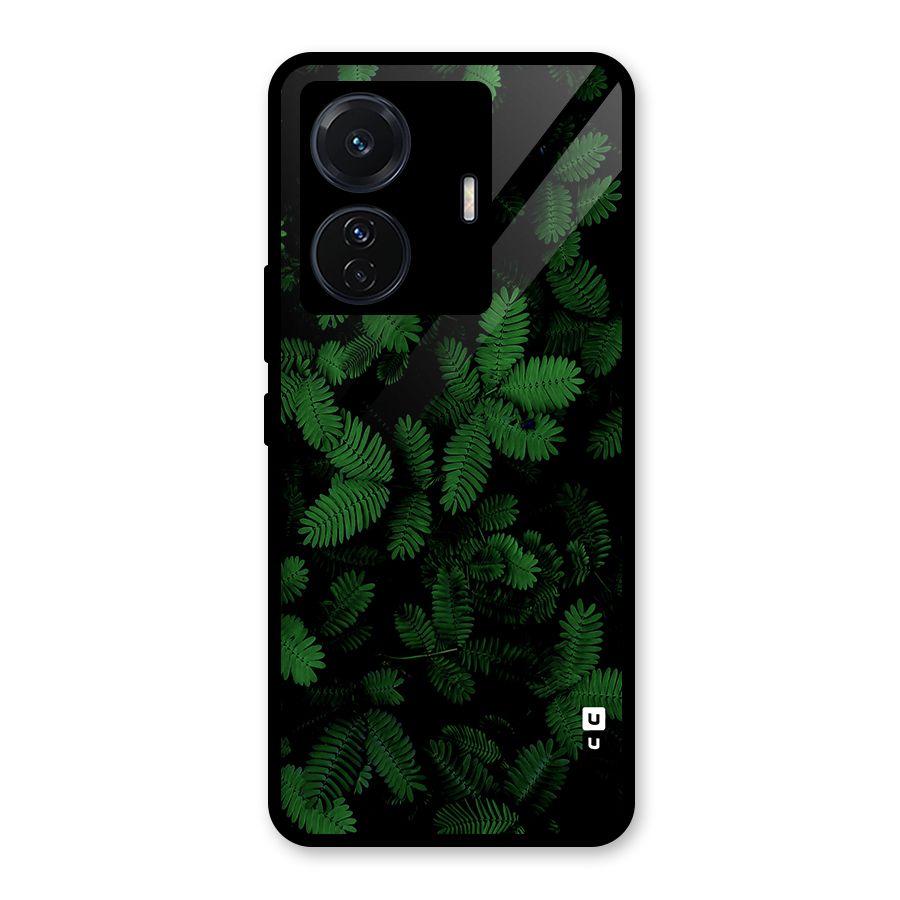 Beautiful Touch Me Not Glass Back Case for Vivo T1 Pro