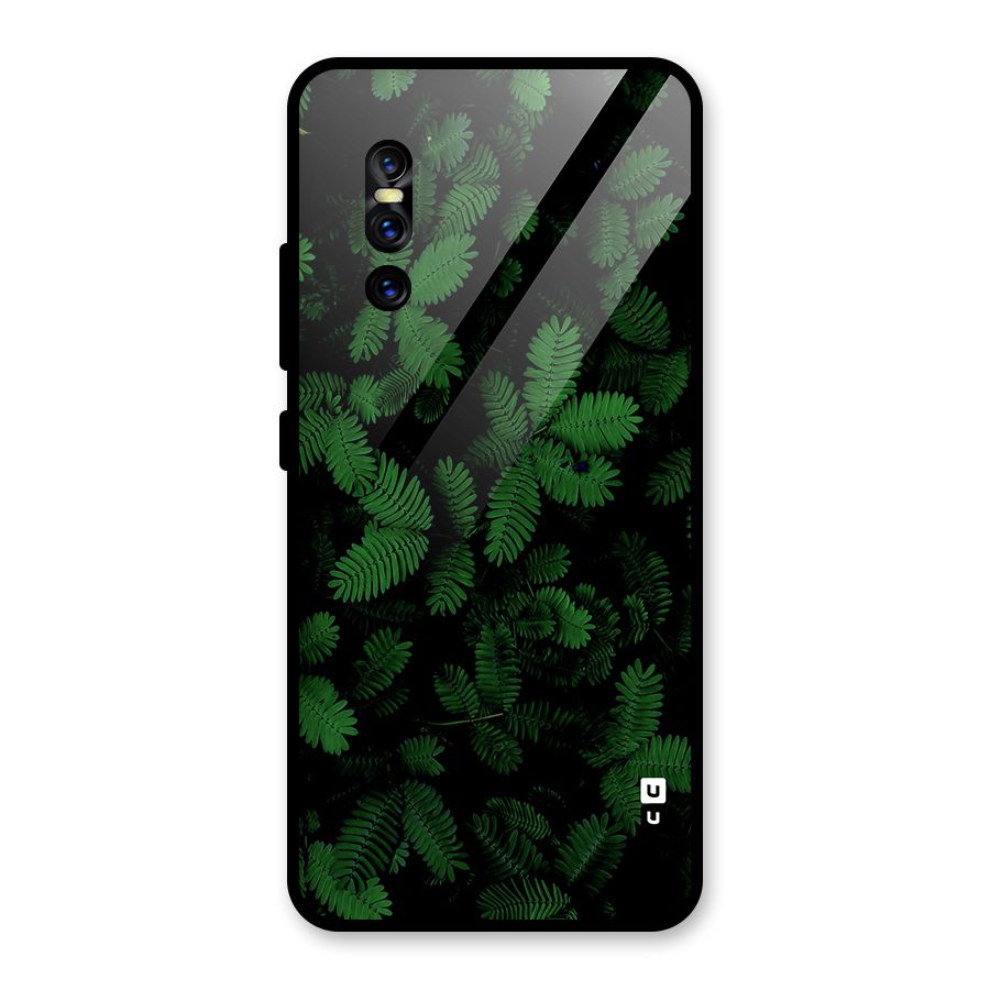 Beautiful Touch Me Not Glass Back Case for Vivo V15 Pro