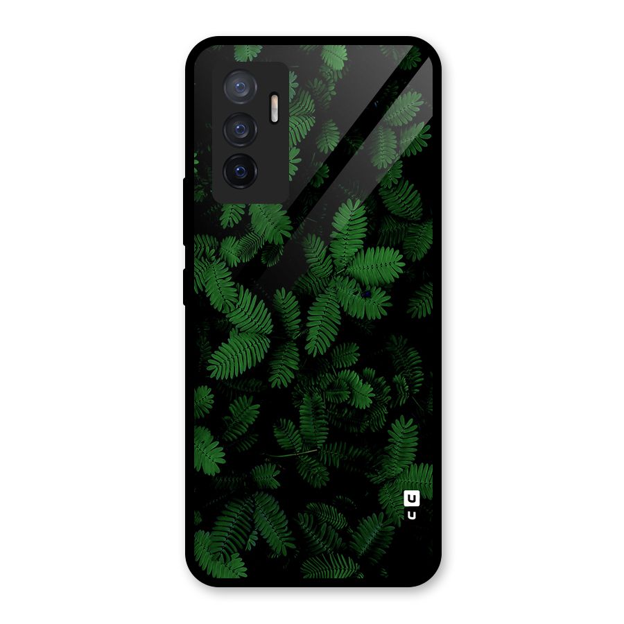 Beautiful Touch Me Not Glass Back Case for Vivo V23e