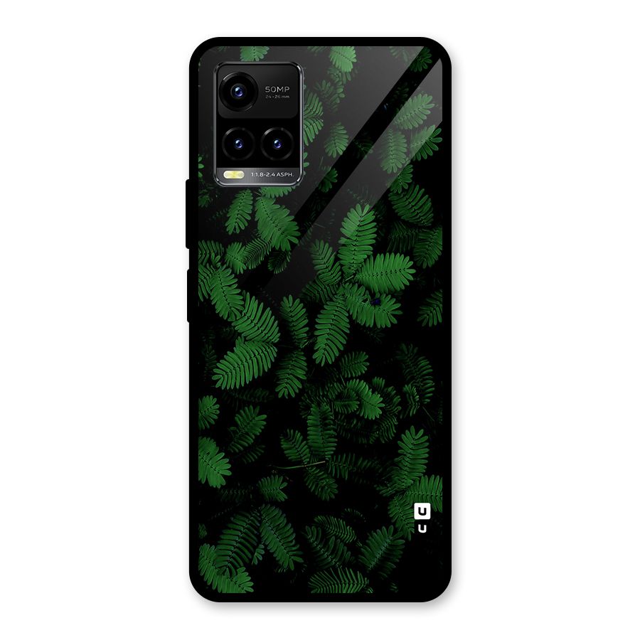 Beautiful Touch Me Not Glass Back Case for Vivo Y21T