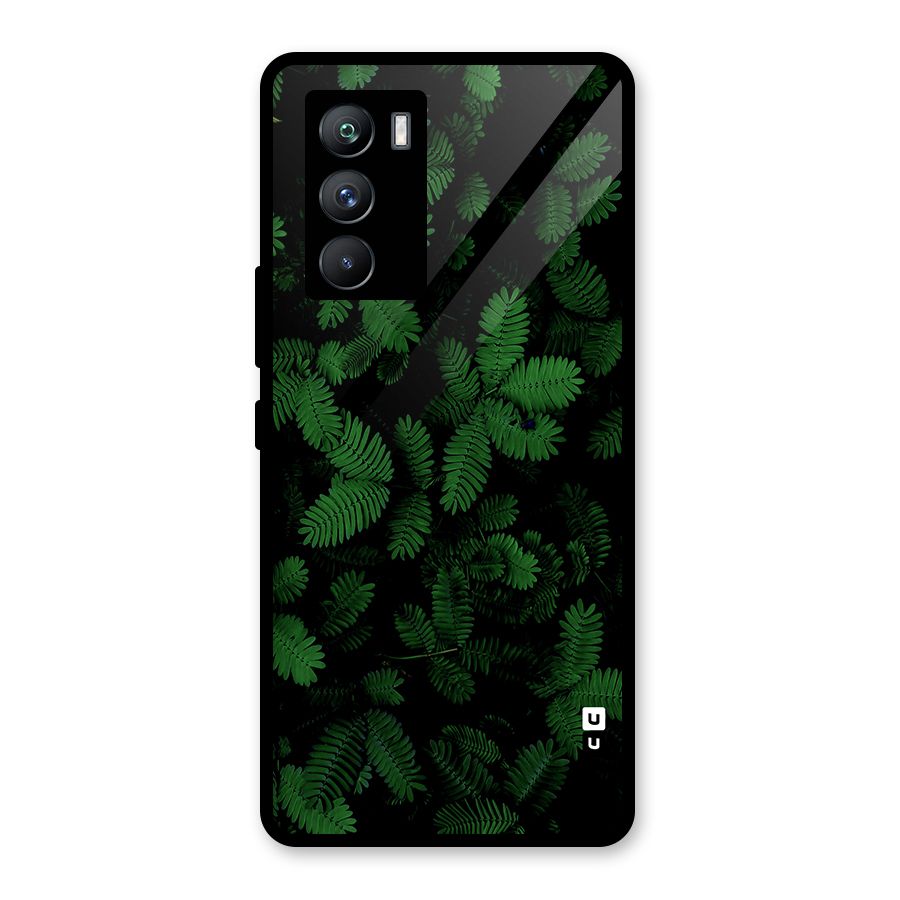 Beautiful Touch Me Not Glass Back Case for Vivo iQOO 9 SE
