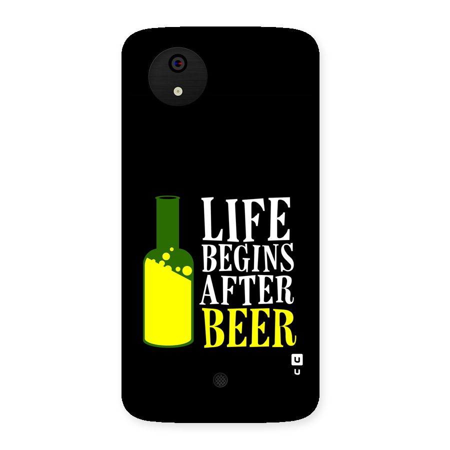 Beer Life Back Case for Canvas A1  AQ4501