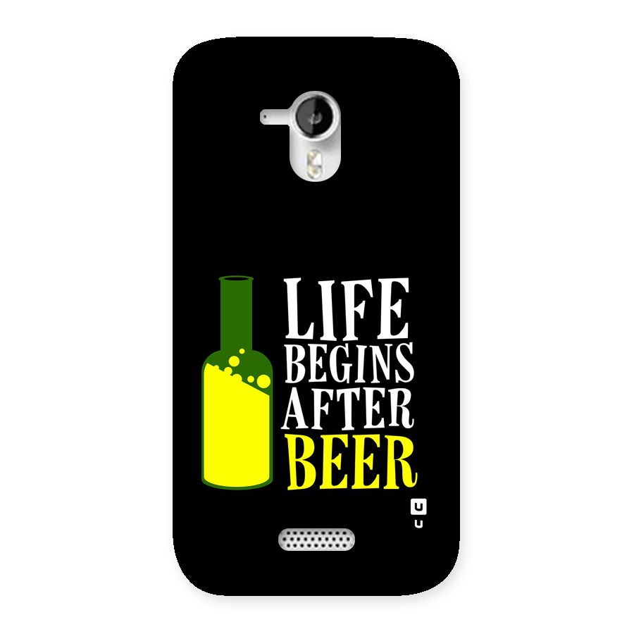 Beer Life Back Case for Canvas HD A116