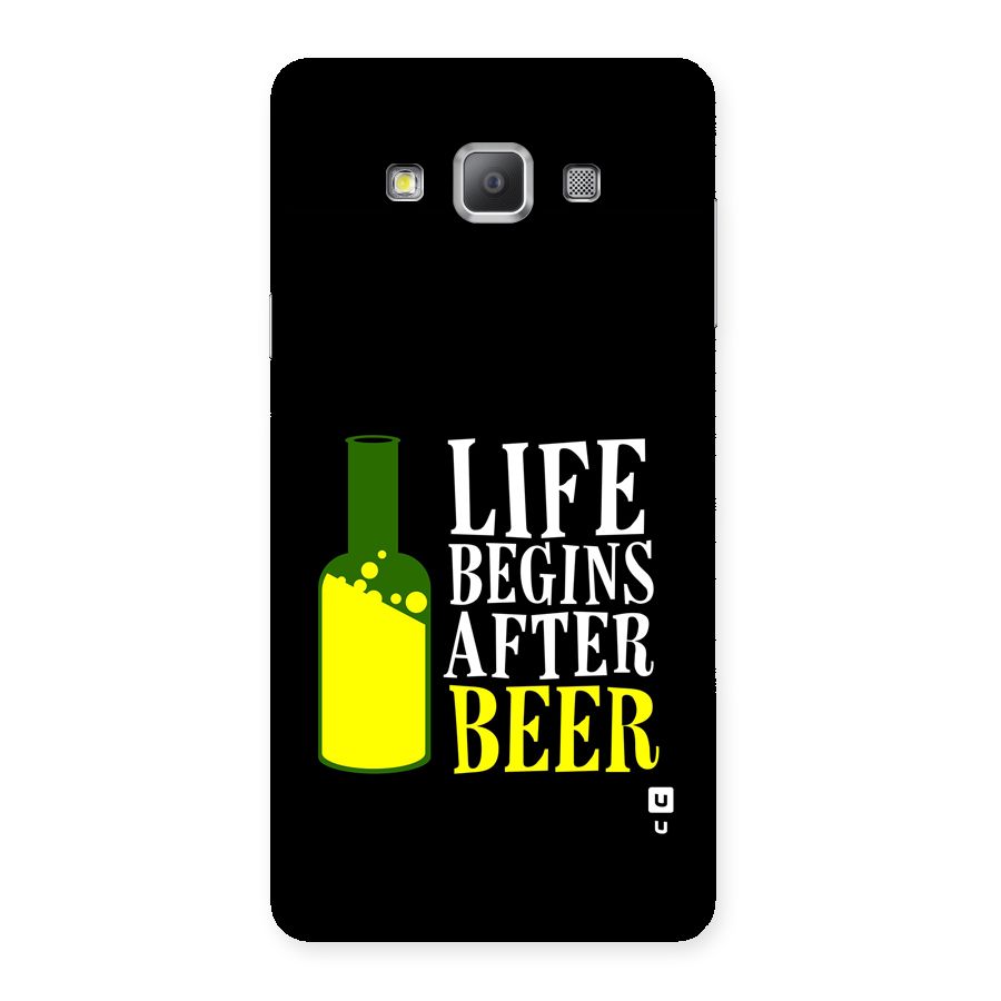 Beer Life Back Case for Galaxy A7
