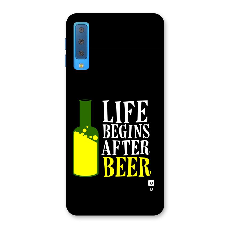 Beer Life Back Case for Galaxy A7 (2018)