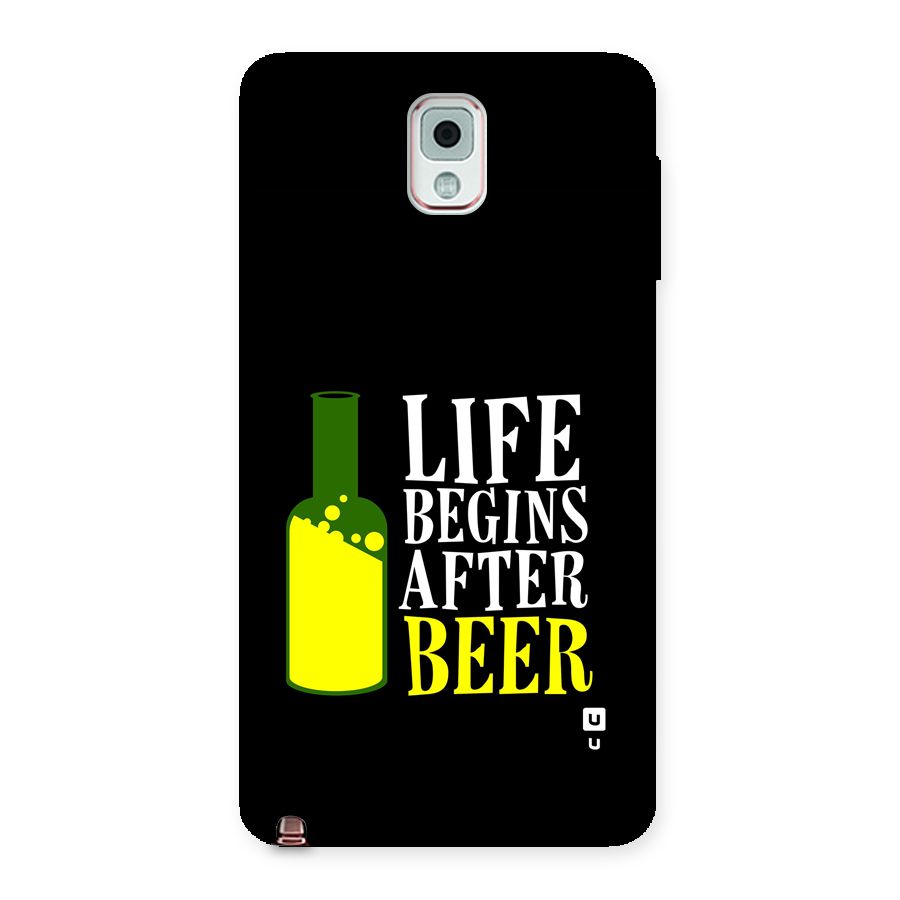 Beer Life Back Case for Galaxy Note 3