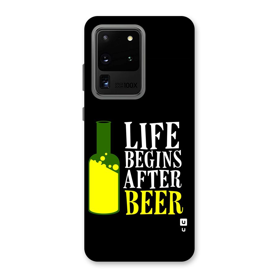 Beer Life Back Case for Galaxy S20 Ultra
