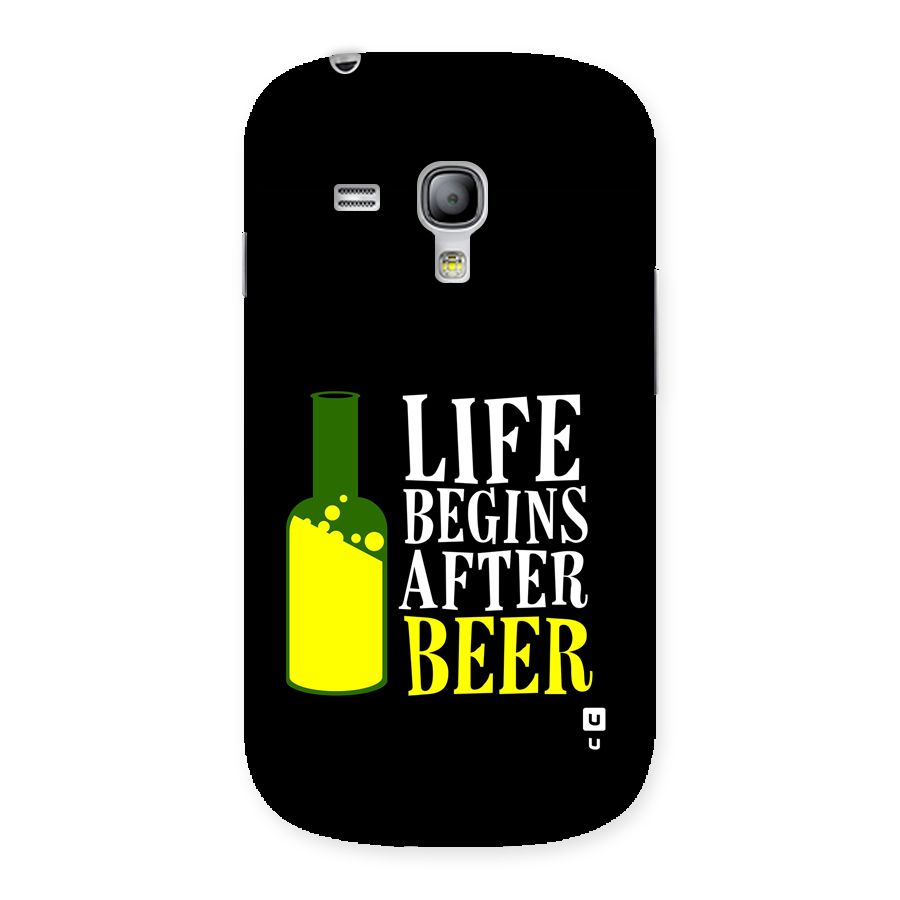Beer Life Back Case for Galaxy S3 Mini
