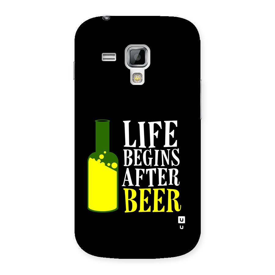 Beer Life Back Case for Galaxy S Duos