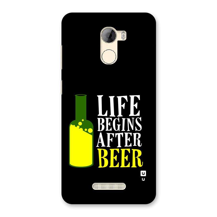 Beer Life Back Case for Gionee A1 LIte