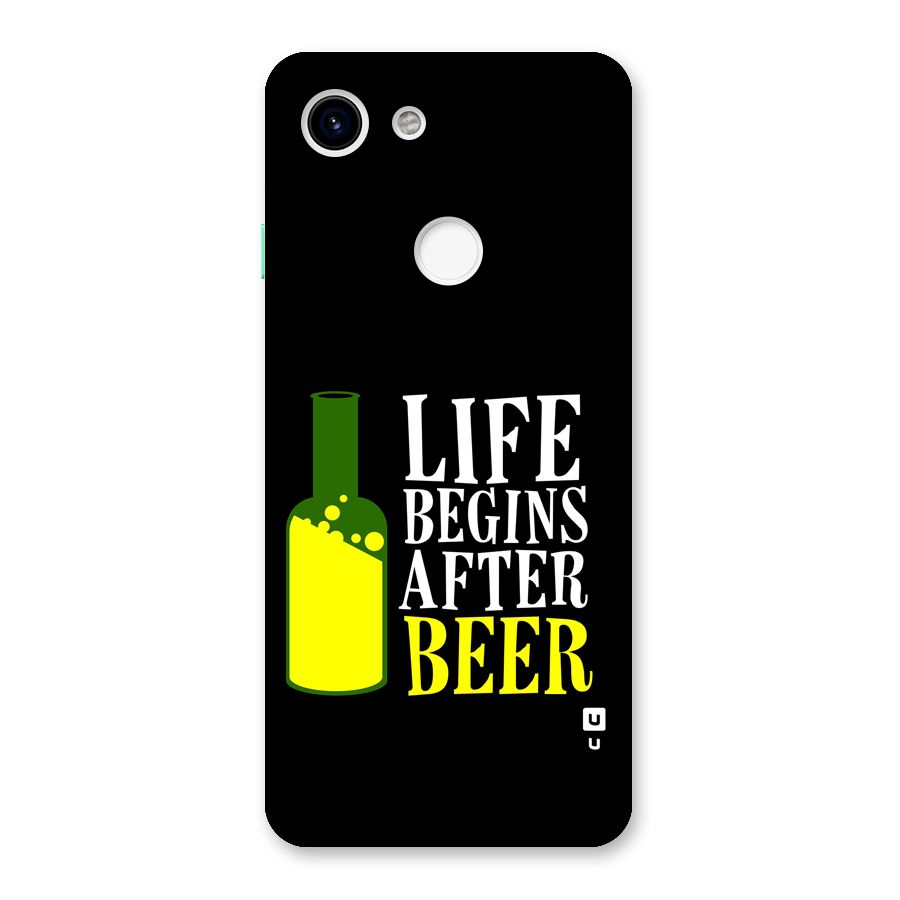 Beer Life Back Case for Google Pixel 3