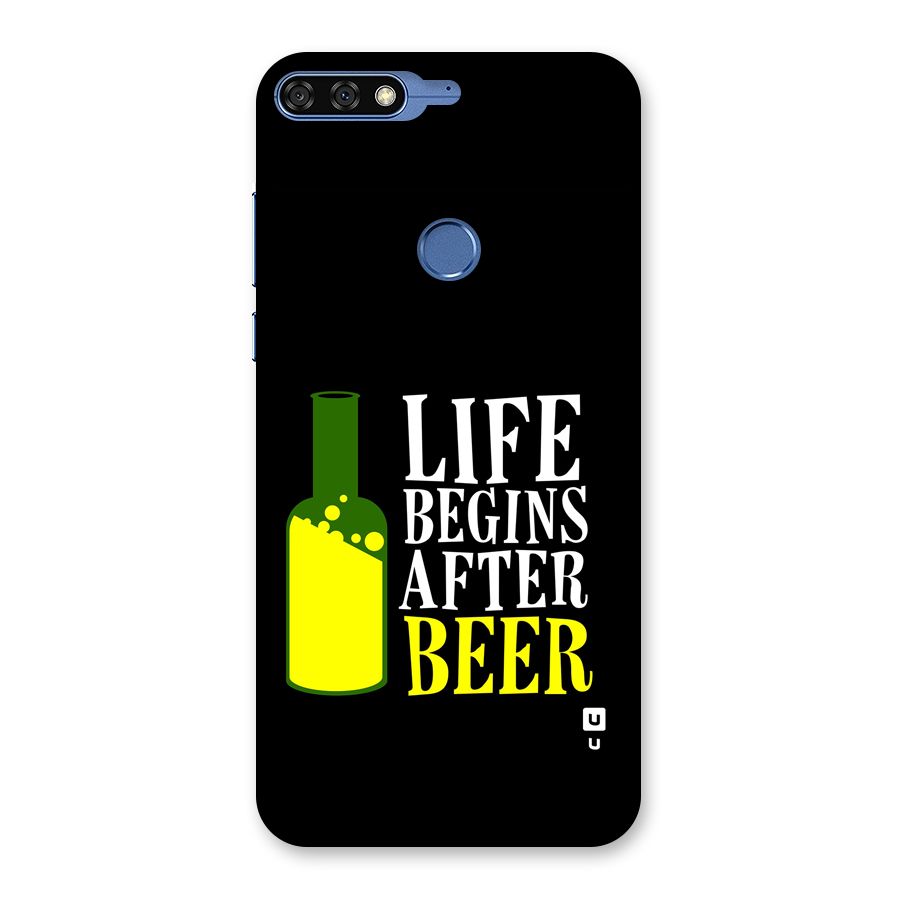 Beer Life Back Case for Honor 7C
