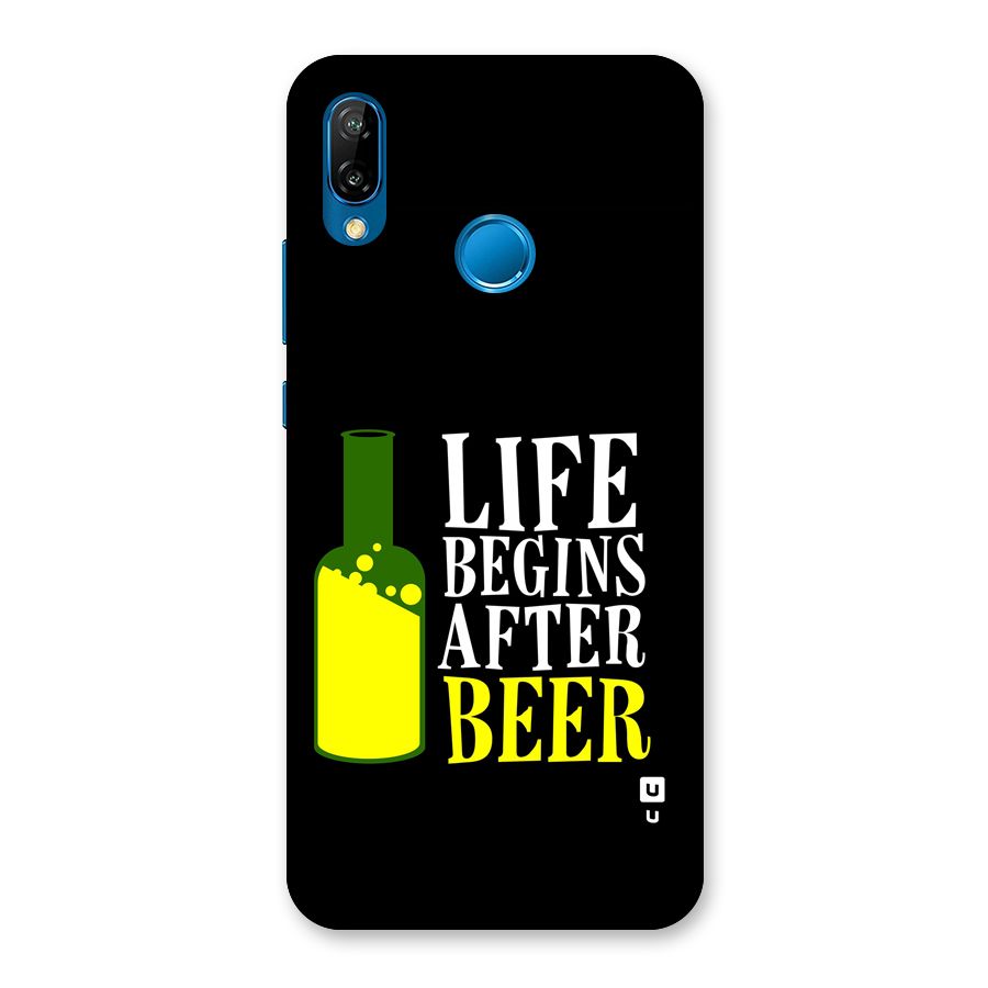 Beer Life Back Case for Huawei P20 Lite