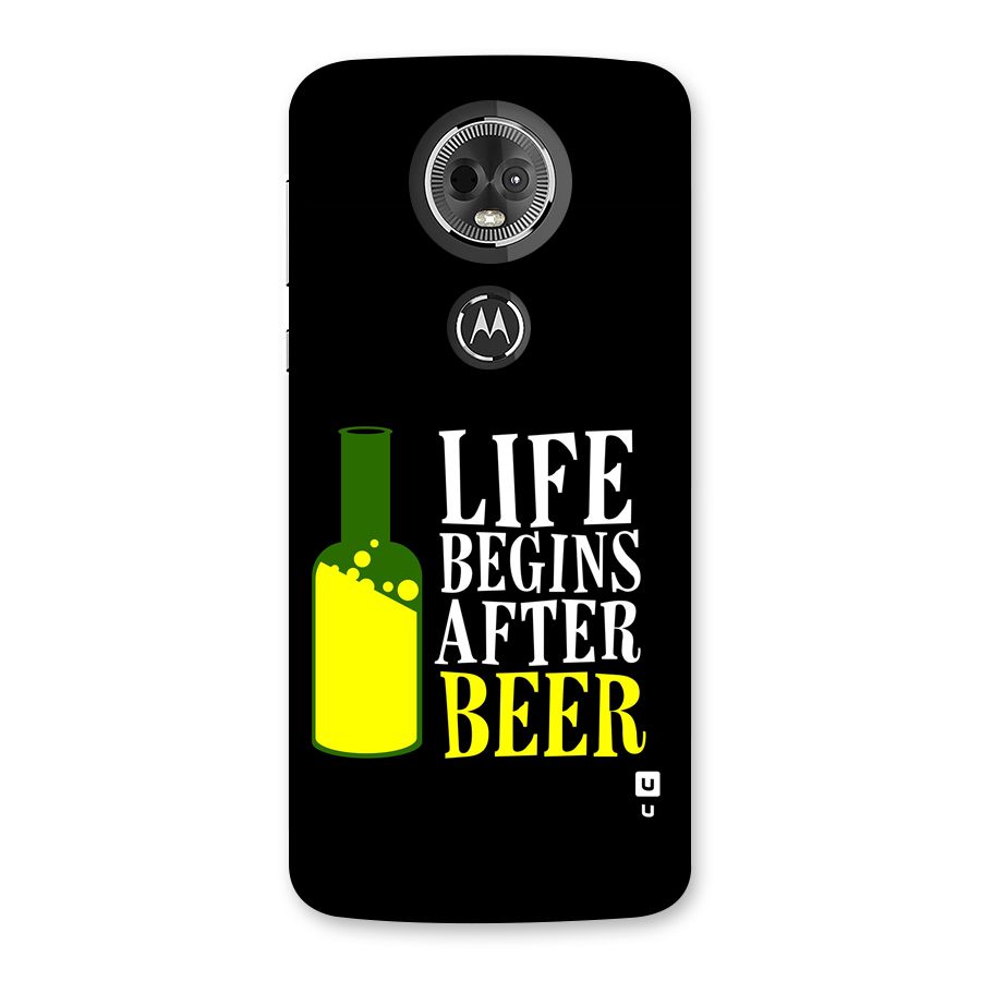 Beer Life Back Case for Moto E5 Plus