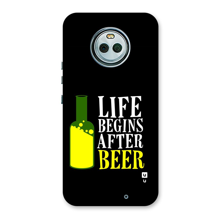 Beer Life Back Case for Moto X4