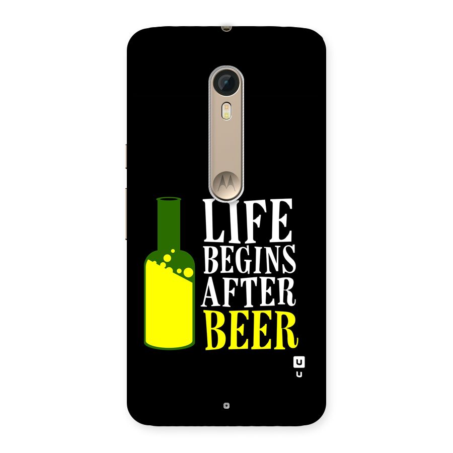 Beer Life Back Case for Moto X Style
