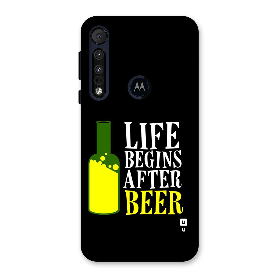 Beer Life Back Case for Motorola One Macro