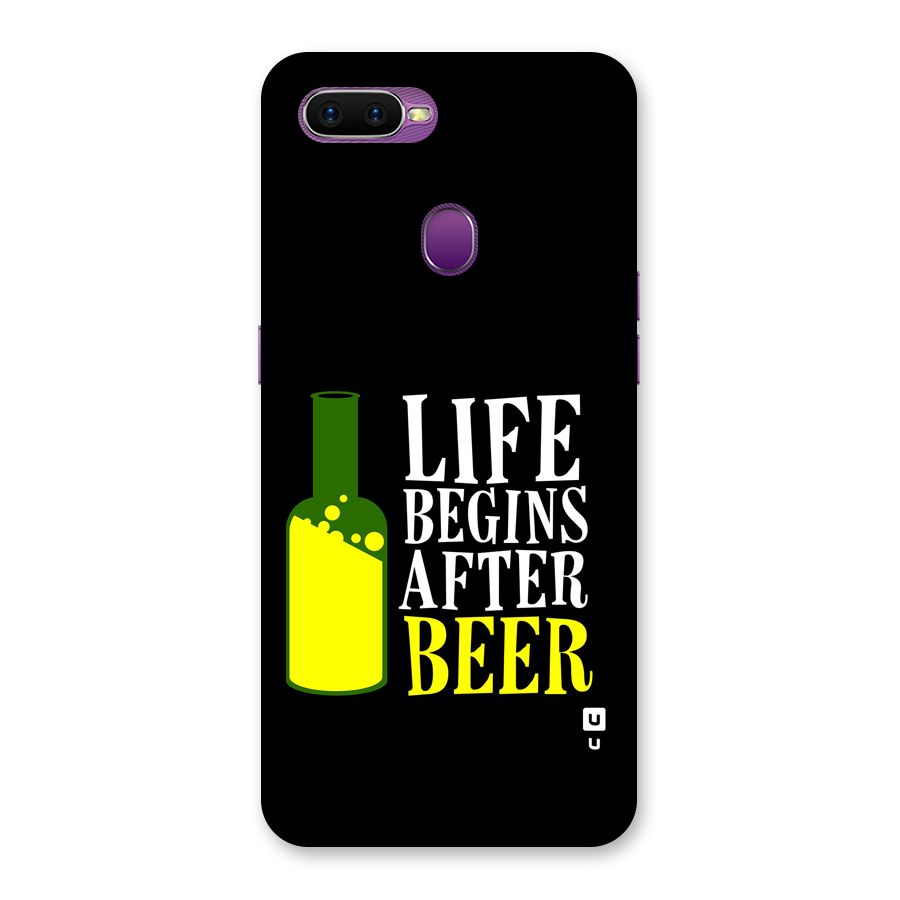 Beer Life Back Case for Oppo F9