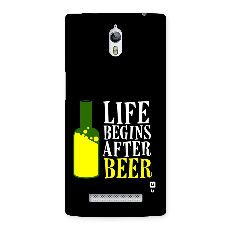 Beer Life Back Case for Oppo Find 7